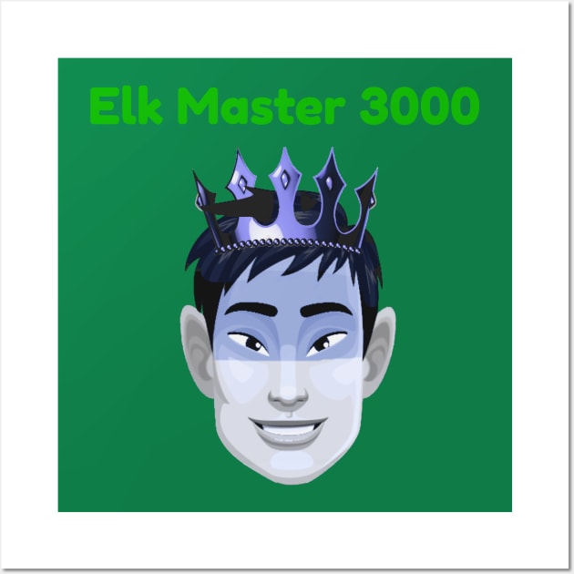 Elk Master 3000 | MTG Oko, Thief of Crowns Wall Art by ChristophZombie